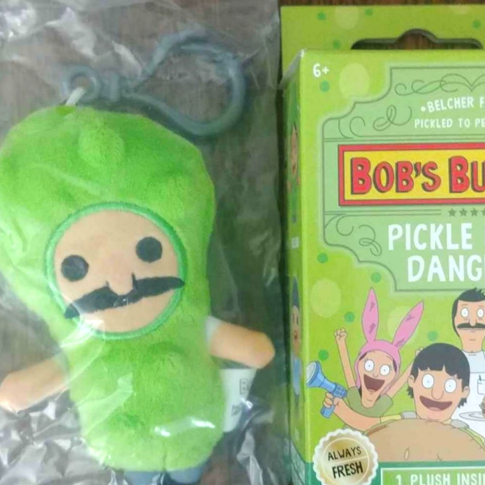 Bob's Burgers Blind Box Pickle Plush Key Chain